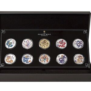 Perth Mint Dragon Coin Set 2024 w/ COA